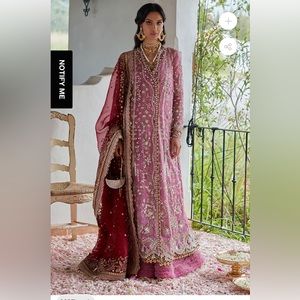 Brand New- Suffuse by Sana Yasir- wedding Freeshia collection. Stitched Size M.